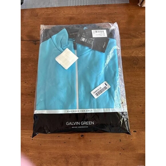 Galvin Green Dawson Mid Layer Insulated Golf Jacket- Blue-SZ M L,XL,2XL,3XL-NWT - Picture 5 of 5